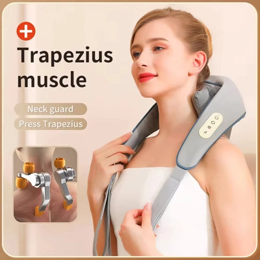 NeckEase™ Wireless Trapezius Massage Shawl